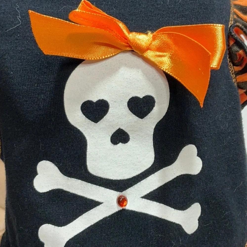 Halloween Skull Pirate Dog Dress